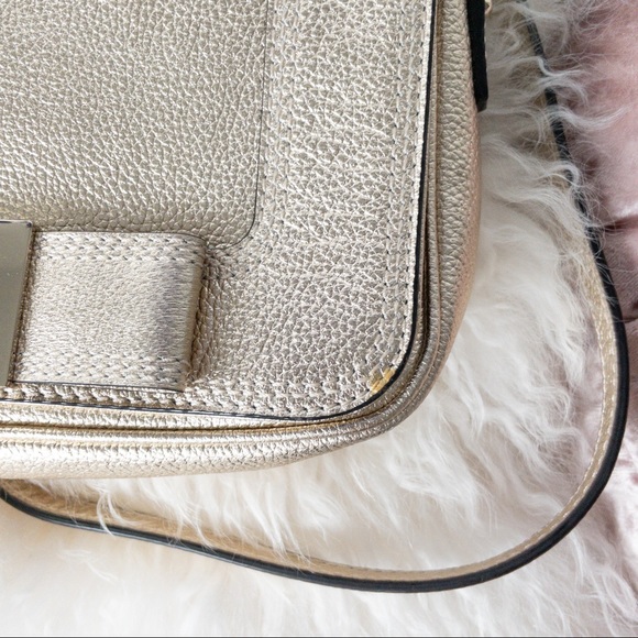 Kate Spade New York Gold Primrose Hill Bow Kaelin Leather Crossbody Bag, NWOT - Picture 7 of 7